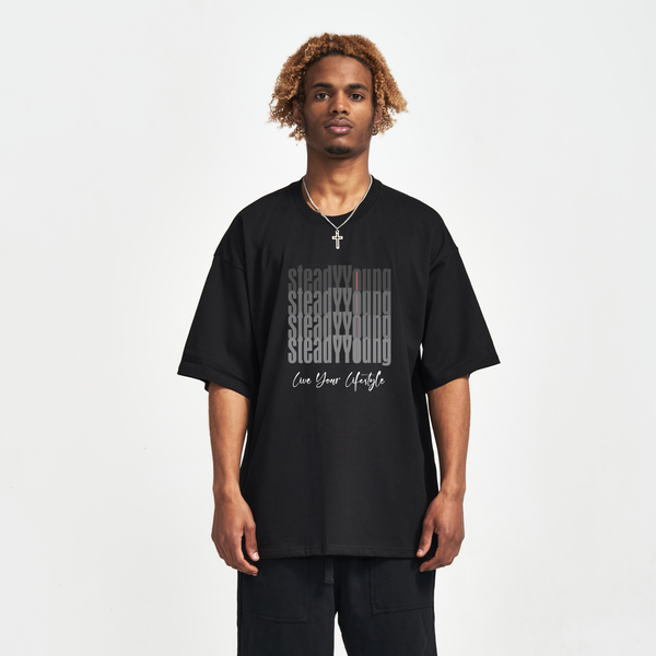 steadYYoung 240GSM Boxy Tee STDY