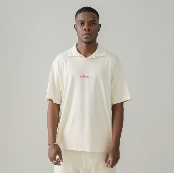 steadYYoung 240GSM Oversized Polo Shirt  STDY