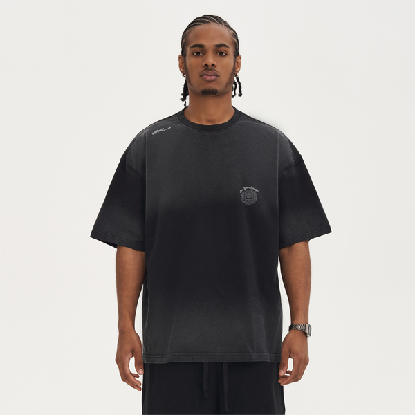 steadYYoung 260GSM Boxy Tie-dyed Tee Note