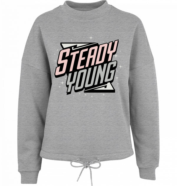 steadYYoung Oversize Crewneck Sweater STDY