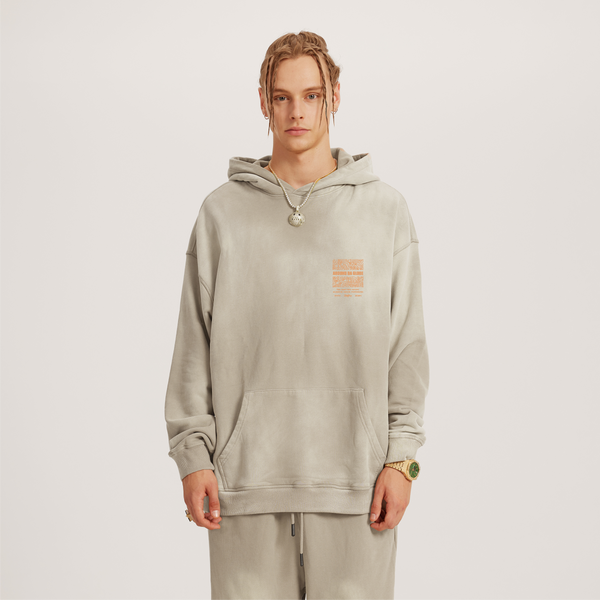 steadYYoung 400GSM Super Heavyweight Sun Faded Hoodie STDY