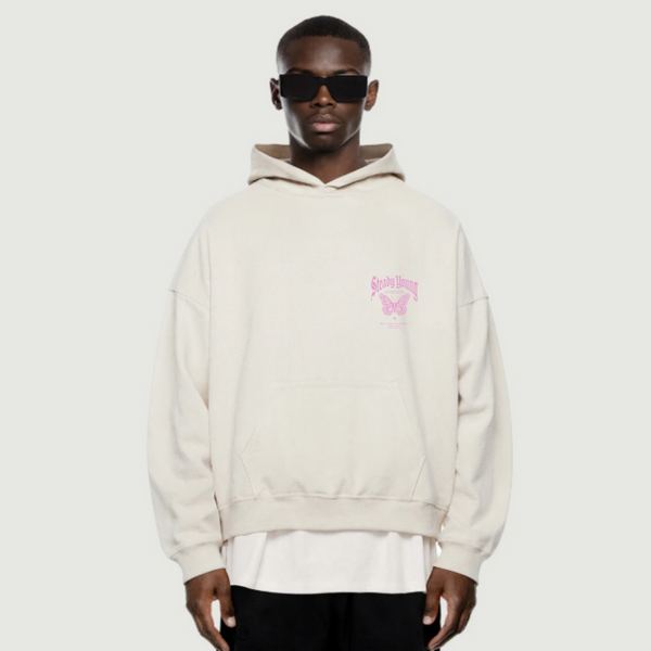 steadYYoung  380GSM Boxy Sun Faded Hoodie STDY