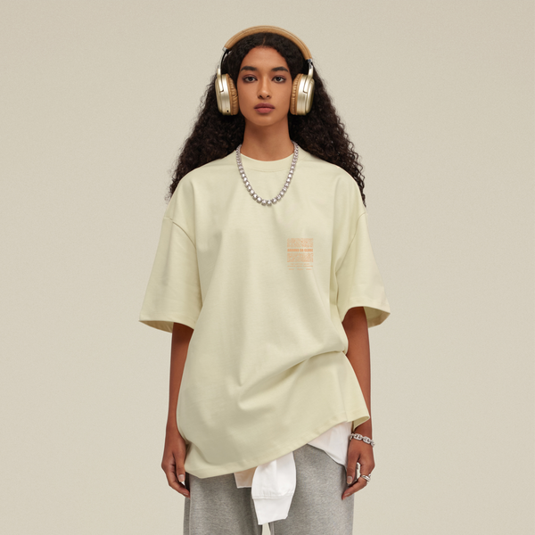 steadYYoung 425GSM Oversized Crew Neck Tee ADG