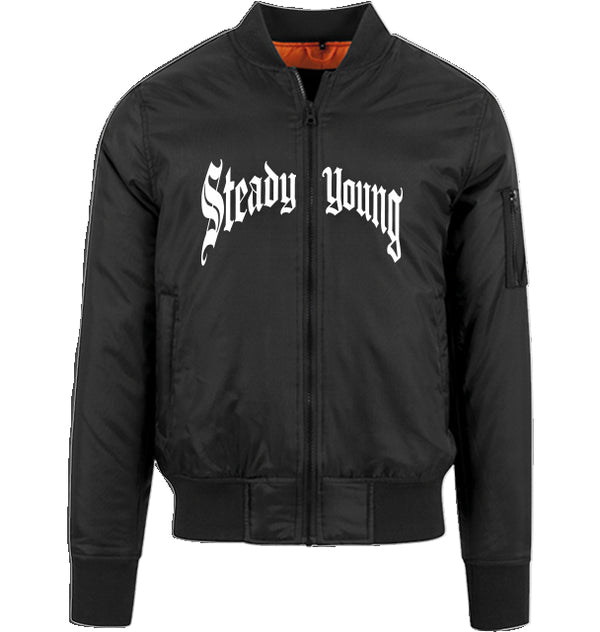 steadYYoung Bomber Jacket Skull