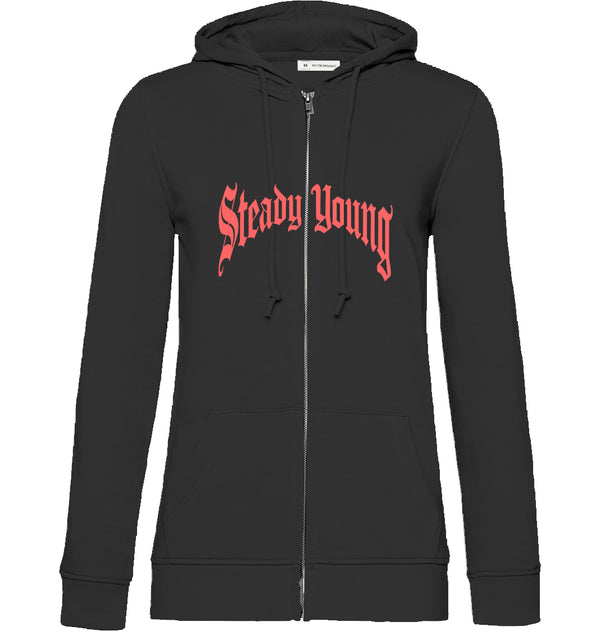 steadYYoung Zipper Hoodie Skull