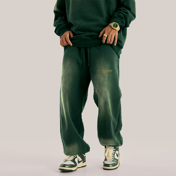 steadYYoung 400GSM Super Heavyweight Sun Faded Sweatpants STDY