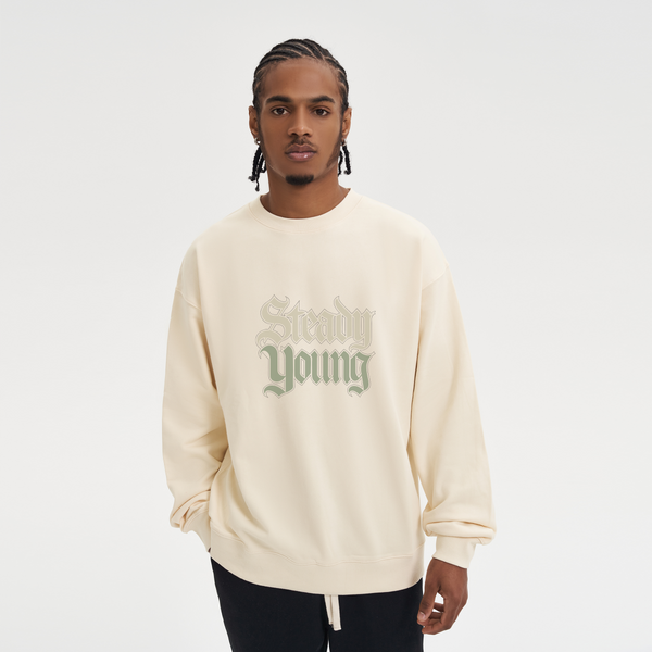 steadYYoung 370GSM Heavyweight Oversized Sweatshirt STDY