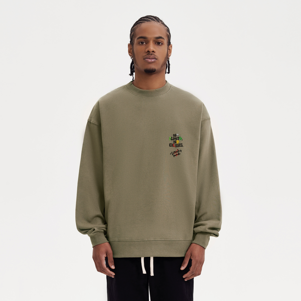 steadYYoung 370GSM Heavyweight Oversized Sweatshirt Emoji